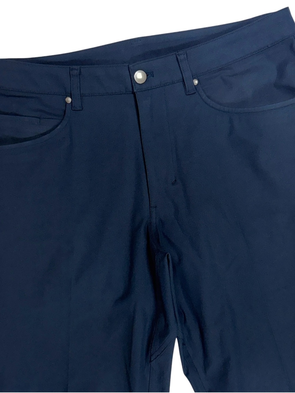 Lululemon Pants Men 32x30 Blue ABC 5 Pocket Golf Classic Casual Chino Warpstreme